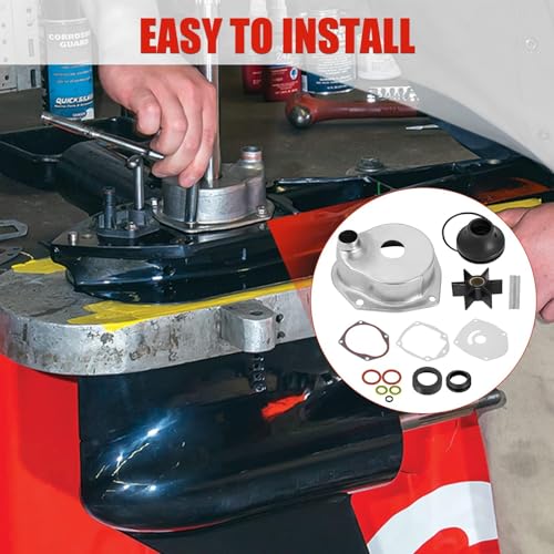 AUTOBABA Water Pump Repair Kit Compatible with 1991-2021 Mercury MerCruiser Alpha 1 Gen 2 Drives, Water Pump Impeller Repair Replace 817275A4 817275Q05 18-3147 47-43026-1, 47-43026-2