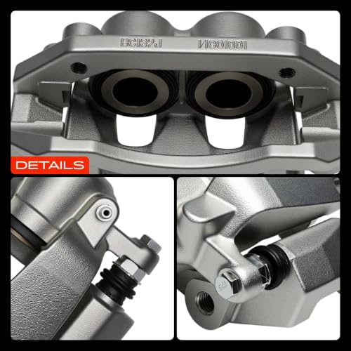 A-Premium Front Left and Right Side Disc Brake Caliper with Bracket