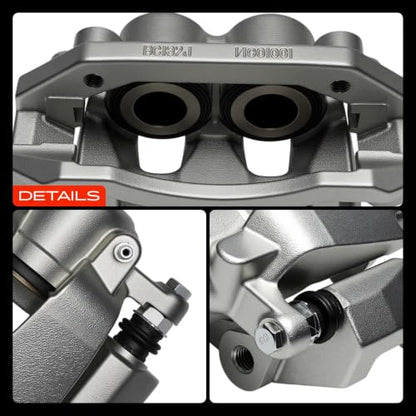 A-Premium Front Left and Right Side Disc Brake Caliper with Bracket
