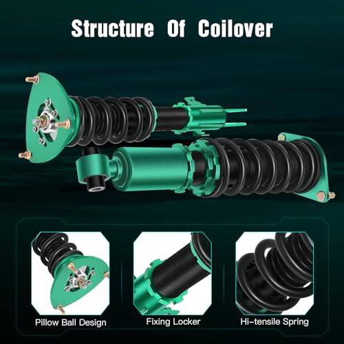 SCITOO Coilovers Strut Fit for Subaru for Forester 09-13 Full Set Strut Kit