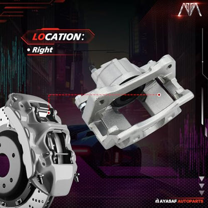18B5044 Front Right Passenger Side Disc Brake Caliper Assembly - color: Right