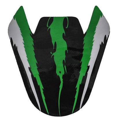 CRF70 Graphics Kit for 70cc–160cc Dirt Bikes – 9-Piece Set – Durable Plastic Decals for Thumpstar, Pitpro, Atomik, TaoTao, SSR, and More (Green) - color: Green