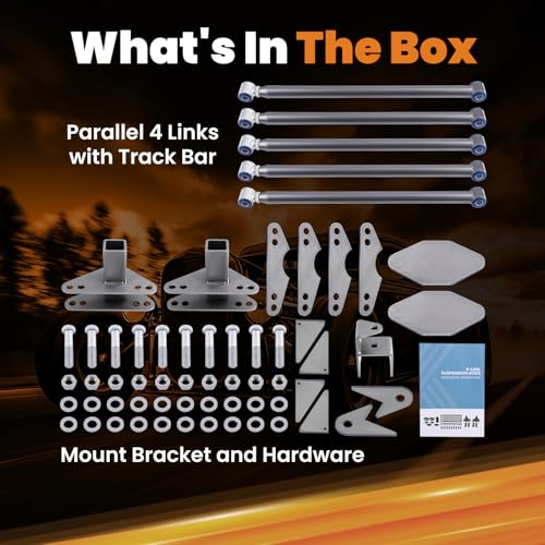 maXpeedingrods Adjustable Universal Parallel 4 Link Kit