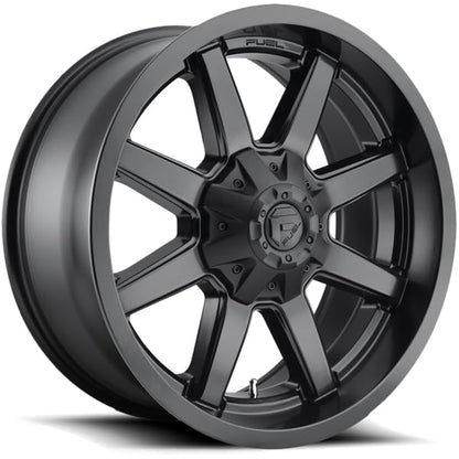 FUEL OFF-ROAD MAVERICK 18X9 8X6.5 4.53-12mm SATIN BLACK - D43618908245 - color: SATIN BLACK, size: 18X9, 8X6.5, 4.53, -12mm