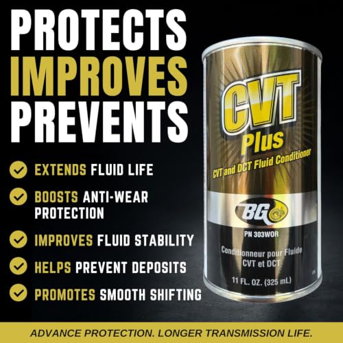 Smilyeez Listing for BG CVT Plus CVT and DCT Fluid Conditioner PN 303 - Transmission Fluid Additive for CVT, DCT & DSG Transmissions Screwdriver Bundle (1 11 fl oz can)