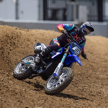 Losi RC Motorcycle Promoto-MX 1/4 Motorcycle Ready-to-Run Battery and Charger Not Included ClubMX LOS06000T2 Blue - color: Blue