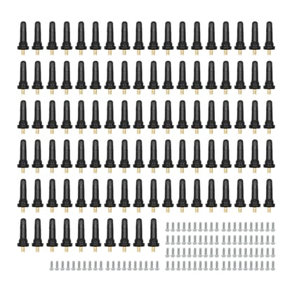 100Pcs 17-20008 TPMS Tire Pressure Sensor Valve Stem 20008 20018 Replacement for GMC Cadillac Chevy Ford Dodge Silverado and More