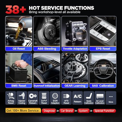 Launch X431 Pro V5.0 Diagnostic Scanner, Bidirectional OBD2 for All Car