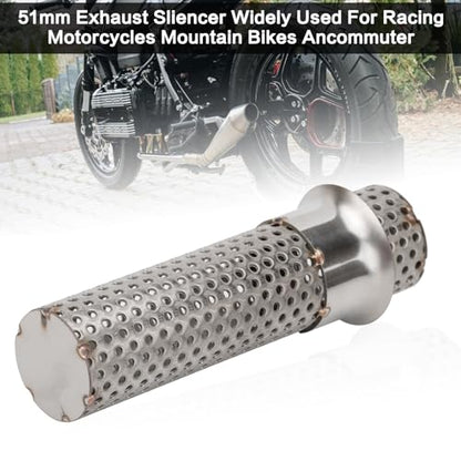 Universal Motorcycle DB Killer 51mm 2 Inch Exhaust Baffle - size: Style E