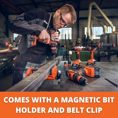 Fein 18V AS 4-speed General Construction Cordless Drill/Driver - Bare Tool - Brushless FEIN PowerDrive Motor, Mechanical Torque Setting - ASCM 18 QSW AS, 71161461090 - style: ASCM 18 QSW