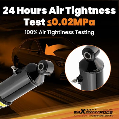 maXpeedingrods Adjustable Air Ride Suspension Compressor Kit for Harley