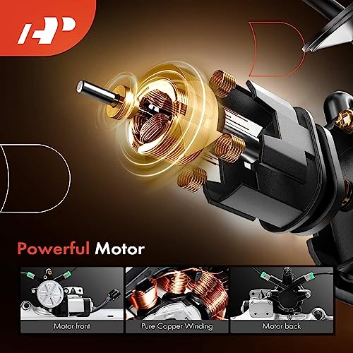 A-Premium Front Passenger Side Power Window Regulator with Motor - size: Front Passenger Side(RH)