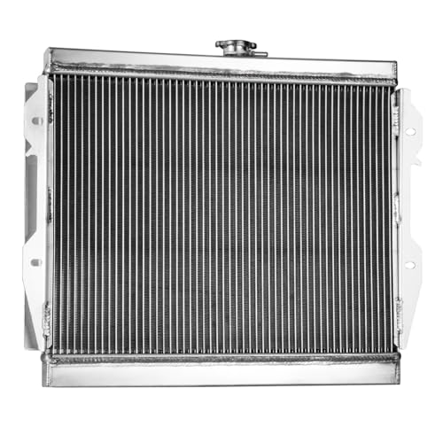 3 Row Radiator Shroud Fan For Toyota Pickup DLX 4Runner SR5 84-95 - size: 3 Row Radiator+Shroud Fan(AT)