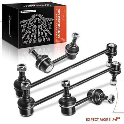A-Premium Front & Rear Sway Bar Link Stabilizer Bar End Link Kit