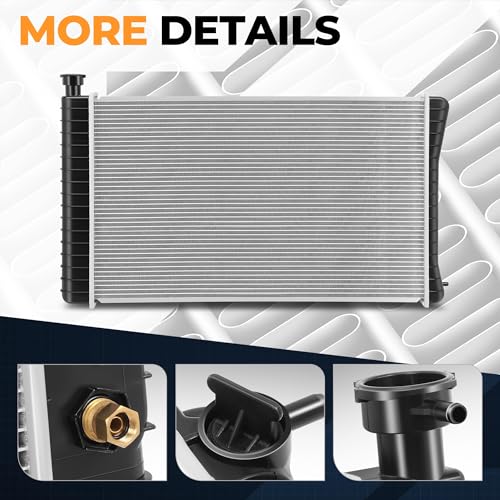 Auto Dynasty 1690 Radiator for 88-99 Chevy GMC C/K 1500 2500 3500 Suburban - color: 88-99 C/K 4.3L 5.0L 5.7L AT