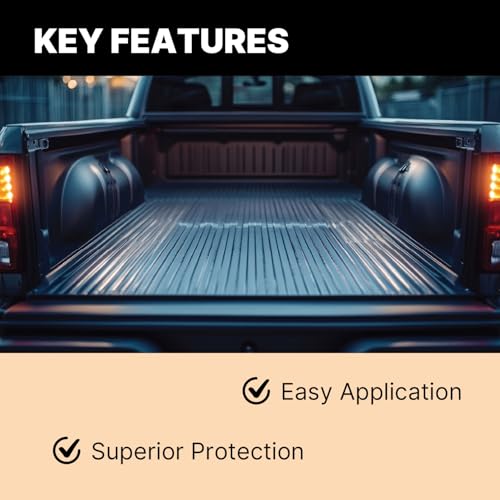 LAUCO Truck Bed Coating Black Aerosol Spray, Pack of 12, 15oz, Textured Non, Skid Finish, Scratch and Rust Protection for All Truck Beds, Tailgates, Bed Rails 50761