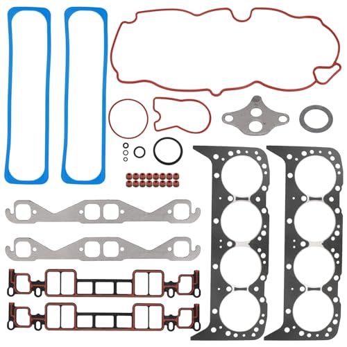 IRONTEK HGS3110 Cylinder Head Gaskets Set Kit fit for Chevrolet (1996-1999 C1500/ 1996-1998 C2500), for GMC (1996-1999 C1500/ 1998 K2500) #HS8510PT6 HS5745B - size: HS8510PT6