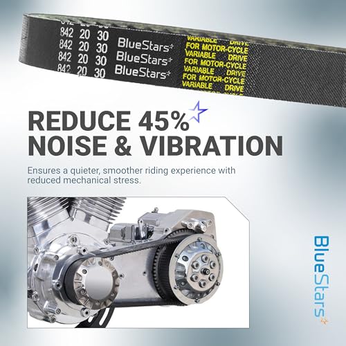 BlueStars 842-20-30 Racing CVT Drive Belt - Fits 125cc 150cc GY6 Engine - size: 842-20-30