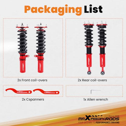 maXpeedingrods Coilovers for BMW 5 series E60 Sedan RWD 2004-2010