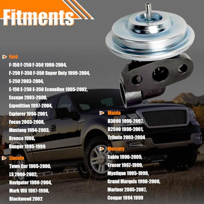 F2CZ9D475A EGR Valve Exhaust Gas Recirculation - size: EGR Valve EGV575