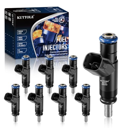 8Pcs Fuel Injectors Compatible with Dodge Ram Jeep Chrysler - size: FJ731
