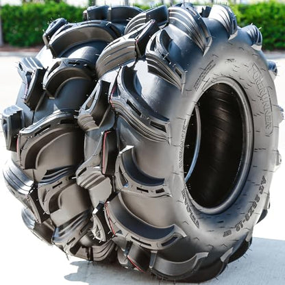 4 x Forerunner Vulcan 28X9.00-12 Mud Terrain 6 Ply All Season Bias Tires