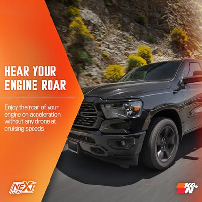 K&N NextGen Cold Air Intake System: High-Flow Cotton Filter: Compatible with 2019-2026 RAM 1500; 50-1578 - style: NextGen