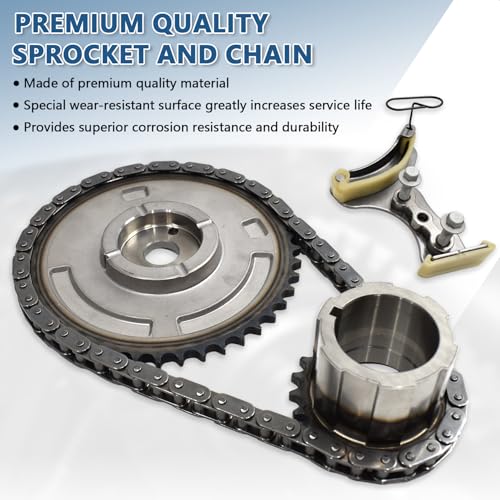 AFM/DOD 5.3 Camshaft Kit Fits for 2007-2013 Chevy Silverado 1500 Tahoe GMC Envoy Sierra Buick Isuzu V8 16 Valves with Head Gasket Oil Pump & Timing Chain - color: 5.3 AFM Camshaft Kit With Complete Products