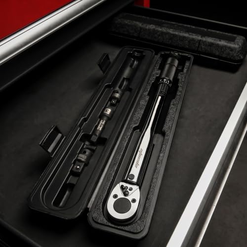 EPAuto 3/8-Inch Drive Click Torque Wrench 10-80 Ft-lb./ 13.6-108.5 Nm - size: 3/8 Inch Drive (10-80 ft.-lb.)