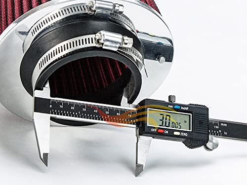 RSG MATT BLACK PIPE with RED Short Ram Intake Kit with Filter Compatible For 04-08 Grand Prix V6 3.8/05-08 V8 5.3