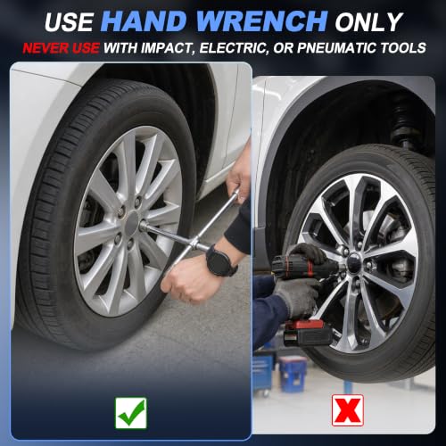 Wheel Lock Lugnut for Toyota Type C Anti-theft Screw Nut Removal Key Socket 1pc