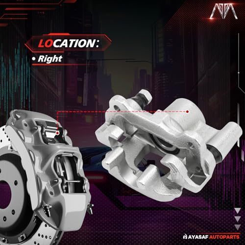 19B2951 Rear Right Passenger Side Disc Brake Caliper Assembly - color: Rear Right/Passenger Side