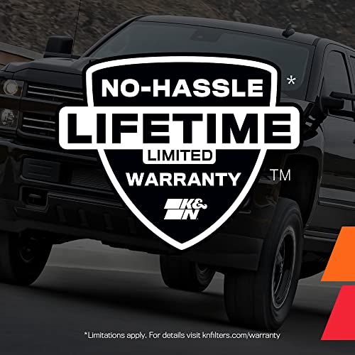 K&N Cold Air Intake System: Dry-Flow Air Filter, Increase Performance & Towing: Compatible with 2014-2020 Chevy/GMC/Cadillac Silverado 1500, Suburban, Tahoe, Sierra 1500, Yukon, Escalade, 30-3082 - style: Dry Flow Filter