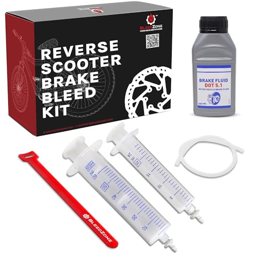 BleedZone Reverse Brake Bleeder Kit for Scooter Quad Brakes And Clutch - style: Standard