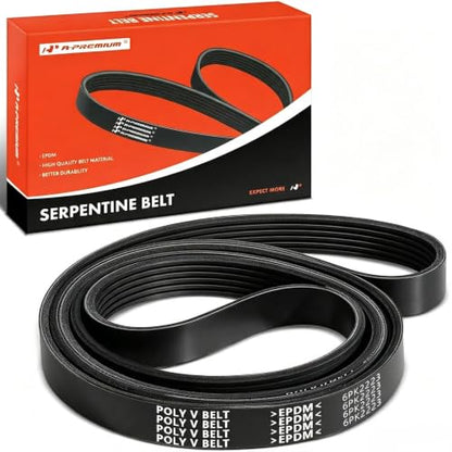 A-Premium Serpentine Belt 6-Rib 87.53 In