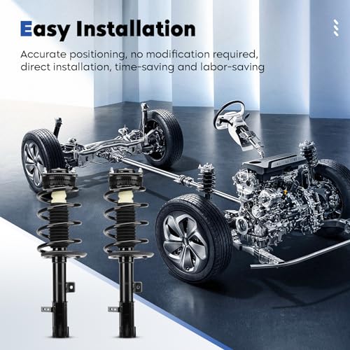 Front Struts Assembly Fit for Dodge Avenger 2008-2014 (2.4L Sedan FWD)
