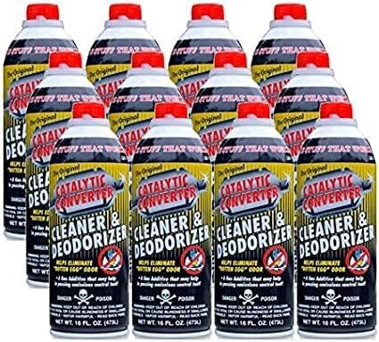 Solder-It Catalytic Converter Cleaner Deodorizer Fuel Additive 16 Oz Can - (Pack of 12) - size: 16 Ounce (Pack of 12)