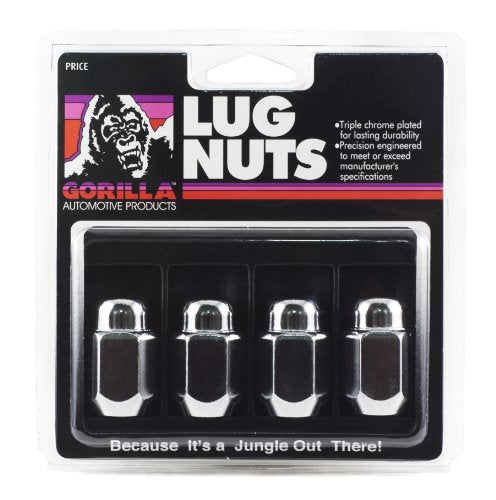 Gorilla Automotive 71127 Acorn Lug Nuts (12mm x 1.25 Thread Size) - size: 12-mm X 1.25