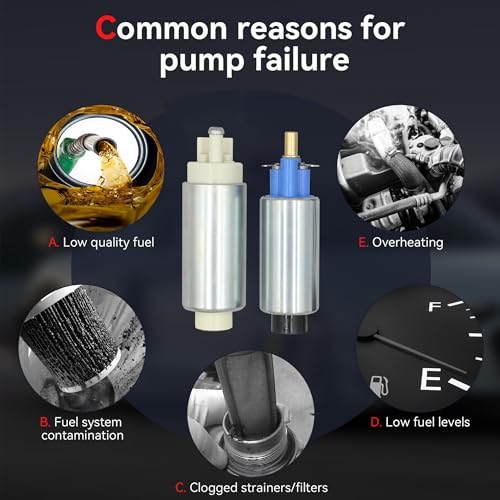 Dual High Pressure and Lift Fuel Pump for Mercury Marine Outboard Optimax 75HP 80HP 90HP 115HP 125HP 200HP 225HP 250HP 300HP 1.5L 3.0L 2003-2025 Replaces OE# 888725T02 888733T02