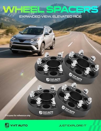 YHTAUTO 6x120 Hub Centric Wheel Spacers 1.5 Inch for Buick, Chevy, GMC - size: 1.5 Inch Thickness, style: 4 PCS