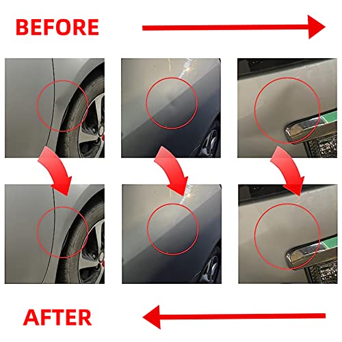 Rods Dent Removal Kit, 30 Pcs Paintless Dent Repair Rods, Special Manganese Steel, Professional Hail Dent Removal Tool for Minor Dents, Door Dings and Hail Damage
