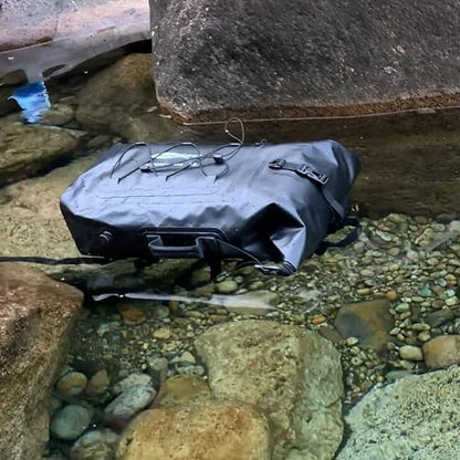 50L Waterproof Motorcycle Saddlebags and 35L Waterproof Backpack for Men and Women - Heavy Duty Roll-Top Floating Dry Bag Backpack for Kayaking, Boating