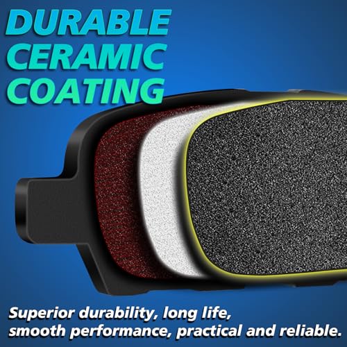 HARUMA D815A Front Ceramic Brake Pads - size: HBKP8011
