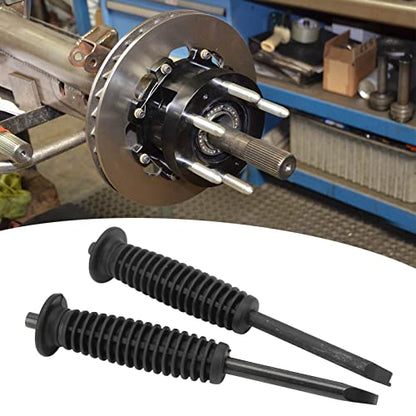 Axle Nut Removal Tool Automotive Axle Unstaking Tools 2PCS