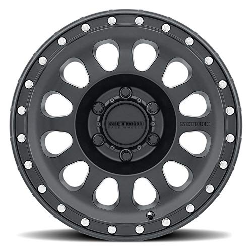 315 Custom Wheel - Matte Black Rims - 17" x 9", -12 Offset, 6x139.7 Bolt Pattern, 106.25mm Hub