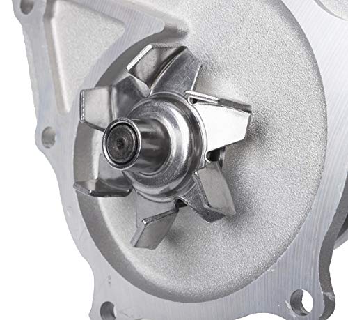 AUQDD AW9293 Professional Water Pump Kit With Gasket Fit For (Engine 2.4L/2.7L L4) 1996-2000 Toyota 4Runner /2010 4Runner /1994-1998 T100 /1995-2019 Tacoma - size: AW9293