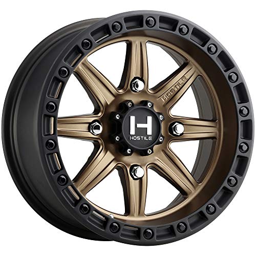 Hostile H109 Alpha UTV 15x10 4x156 +0mm Bronze Wheel Rim 15" Inch