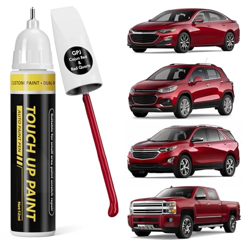 (Cajun Red/Red Quartz (GPJ) Car Touch Up Paint for GMC - color: Cajun Red/Red Quartz (GPJ) for 2025 Sierra/2024 Sierra/2023 Sierra/2025 Sierra EV/2025 YUKON & YUKON XL/2024 YUKON & YUKON XL/2026 HUMMER EV PICKUP/2025 HUMMER EV PICKUP/2024 HUMMER EV PICKUP