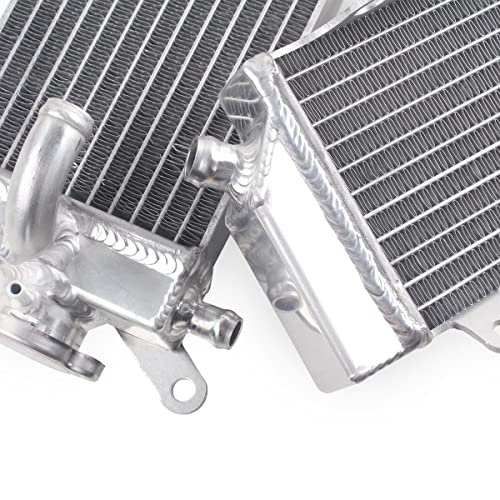 Full Aluminum Radiator Compatible with 2014 15 16 17 2018 Yama ha YZ250F /2014 15 16 2017 YZ450F - size: MM0013