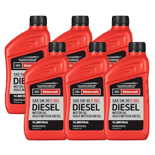 Genuine OEM Full Synthetic Diesel Motor Oil SAE 5W-30-6 Quart